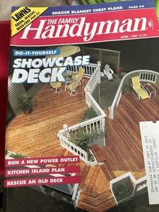 THE FAMILY HANDYMAN  MAGAZINE-----APRIL 1989 - Bild 1 von 1