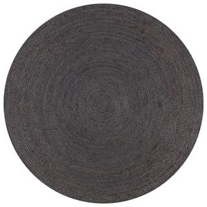 Dywan Ręcznie robiony Krótki włos Pleciony Okrągły Dywan do salonu Juta vidaXL - Zdjęcie 1 z 78