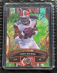 /15 Josh Cribbs 2025 Topps Resurgence Lime Green Static Refractor #22 Browns - Imagen 1 de 4