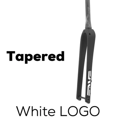 Horquilla rígida para bicicleta de grava de carretera 700c 27,5 pulgadas freno de disco de fibra de carbono MTB horquilla rígida Foto 1 de 4