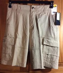 Lee Herren 30 Extreme Motion Buff/Khaki Relaxed Fit Flex Waist Cargo Shorts Neu mit Etikett - Bild 1 von 5