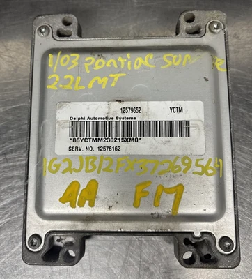 Módulo de control PCM Pontiac Sunfire Engine Computer ECU ECM 2003-2005 Foto 1 de 4