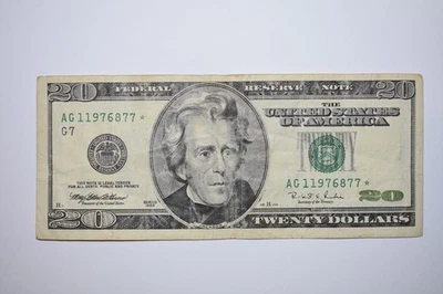 1996 $20 *STAR* Note Chicago - Image 1 of 2