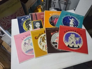 8 CETRA TREASURED MOMENTS FROM THE OPERA 45RPM LA BOHEME, PAGLIACCI, RIGOLETTO - Foto 1 di 9