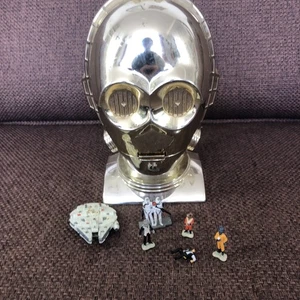 1994 Vintage Galoob Star Wars Micro Machines C3PO Cantina Play Near Complete - Picture 1 of 8