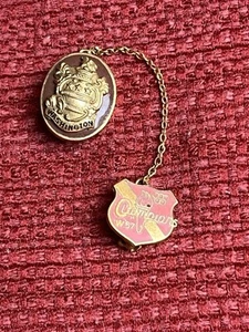 Vintage Washington W’57 Olympians Olympics Lapel Pin Gold Tone Enamel Paint - Picture 1 of 10