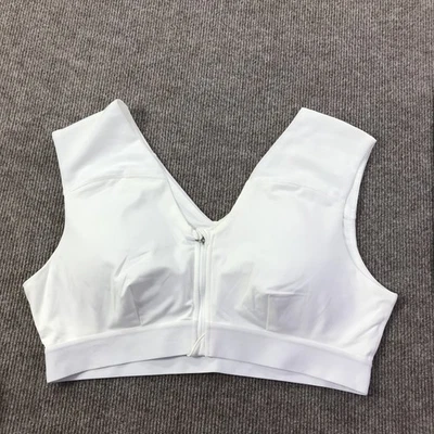 Tommie Copper Bra Womens 2XL Zip Front Shoulder Support Znergy Posture Compressi - Image 1 of 4