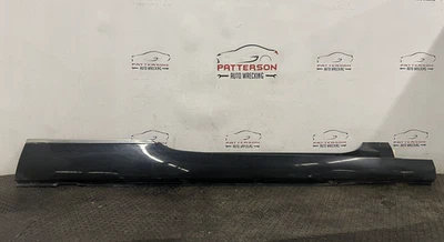06-10 BENTLEY CONTINENTAL GT PASSENGER RH ROCKER PANEL TRIM SIDE SKIRT BLACK - Image 1 of 4