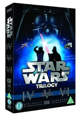 STAR WARS TRILOGY Complete Series 4 5 6 - Theatrical Remastered Sealed Reg-2 DVD - Image 1 of 4