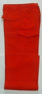 Boys Red Chengo Touch Cargo Pants Jeans Kids Size 14R - Picture 1 of 4