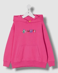 $375 Off White Kids Girls Pink Monster Hoodie Sweatshirt Sweater Size 4 - Picture 1 of 3