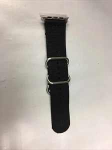 Clockwork Synergy Nylon Apple Watch 42mm Band Black 4620428-03 - Zdjęcie 1 z 2