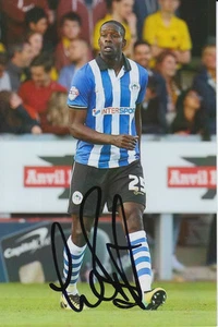 WIGAN ATHLETIC HAND SIGNED LEON BARNETT 6X4 PHOTO. - Picture 1 of 1