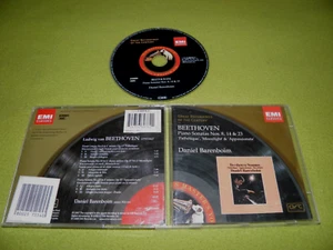 Beethoven - Piano Sonatas No. 8, 14, 23 - Barenboim - 1999 IMPORT EMI Remastered - Picture 1 of 2
