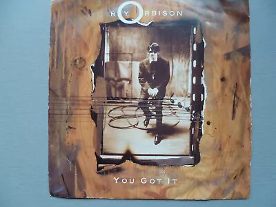 Roy Orbison 'You Got It' (VS1166) 1989 2 Track UK P/S A1/B1 7" Single NM/VG+ - Image 1 of 4