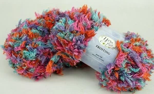 Lote de 2 hilos de glaseado de abeja pegajoso también #60 4 oz/104 yardas rosa púrpura azul naranja - Imagen 1 de 6