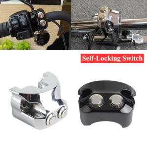 Air Ride Suspension Control Switch Self-Locking Switch For Harley Dyna Road King - Picture 1 of 12