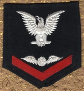 US Navy Petty Officer 3rd Class PO3 Aviation Electrician's Mate Patch - Picture 1 of 2