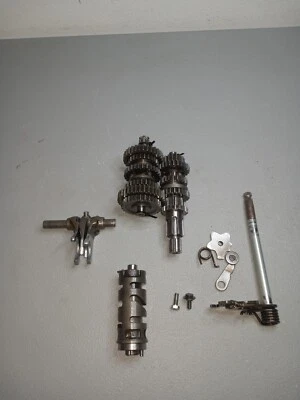 ✅  1996 Honda Xr80r Engine Transmission Tranny Assembly Gears - Imagem 1 de 4