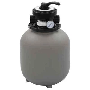Pool Sand Filter with 4 Position Valve Grey 350mm Swimming Pool Cleaner vidaXL - Picture 1 of 4