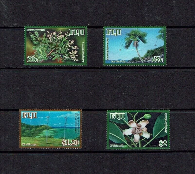 Fiji: 2012, Flora Ameaçada, Conjunto MNH - Imagem 1 de 1