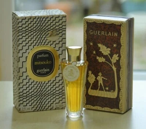 Vtg 1980 ** MITSOUKO by GUERLAIN ** splash PURE PARFUM 1/4 oz~7,5 ml OLD FORMULA - Picture 1 of 13