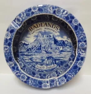 Vintage Badlands S. Dakota 7" Fine Staffordshire Ware Ashtray - England - Picture 1 of 4