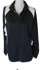 Tri Mountain Performance Black White Jacket Size XL - Picture 1 of 6