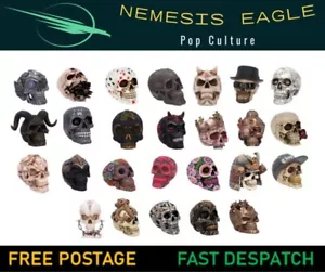 TOTENKOPF FIGUREN NEMESIS NOW ORNAMENTE DEKORATIONEN STEAMPUNK GOTHIC GESCHENKE - Bild 1 von 55