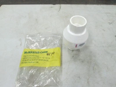 KBI PVC Socket Swing Check Valve KSC-1250-S 1-1/4" Schedule 40 (NIB) - Image 1 of 4