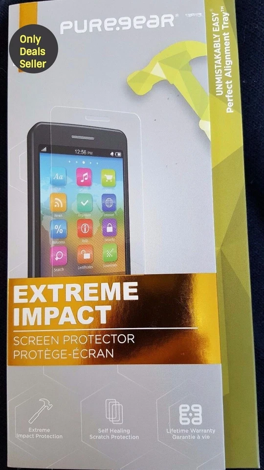 NEW OEM PureGear Extreme Impact Roll-on Screen Protector for HTC Desire 530! - Image 1 of 2