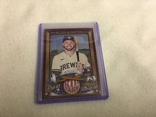 2023 TOPPS ALLEN GINTER Cal Mitchell RC Rip Card UNRipped ￼024/199 Brewers ￼