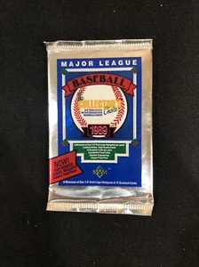 1989 UPPER DECK High # Baseball (1) SEALED PACK FROM BOX KEN GRIFFEY Jr Rookie - Picture 1 of 3