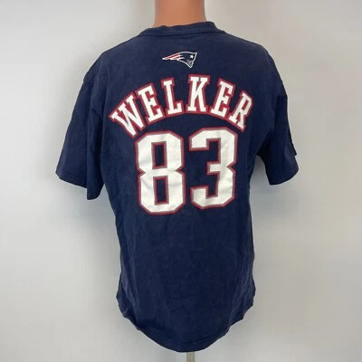 Camiseta deportiva Reebok Wes Welker New England Patriots NFL fútbol talla M Foto 1 de 3