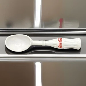 VINTAGE COCA-COLA ICE CREAM SCOOP RED& WHITE PLASTIC ADVERTISING SCOOP - Picture 1 of 6
