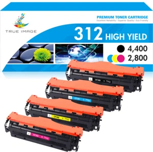 4 PK CF380A Zestaw kaset z tonerem do HP 312A Color LaserJet Pro MFP M476dn M476nw - Zdjęcie 1 z 8