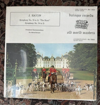 SEALED: Haydn - Symphony No. 73 in D, "The Hunt" - Baroque Records BU 1823 - Image 1 of 2