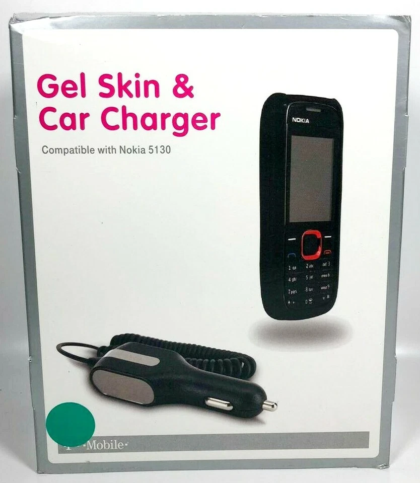 Recubrimiento de gel y cargador de coche para Nokia 5130 Foto 1 de 4