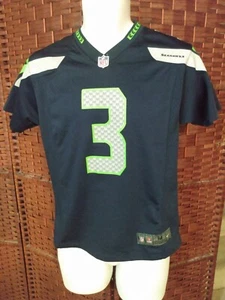 Camiseta de fútbol americano Nike Russell Wilson Seattle Seahawks juvenil mediana NFL - Imagen 1 de 4