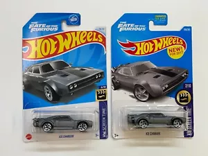 HOT WHEELS HW SCREEN TIME THE FATE OF THE FURIOUS ICE CHARGER LOT OF 2 - Picture 1 of 11