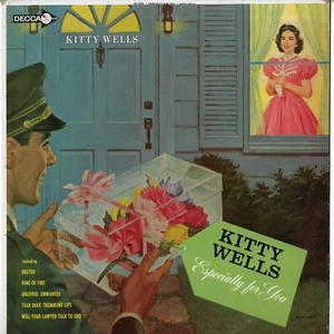 KITTY WELLS especially for you U.S. DECCA LP DL-4493_original 1964 - Picture 1 of 4