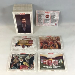 COCA-COLA SERIES 1 (Collect-A-Card/1993) Complete Trading Card Set (1-100) - Picture 1 of 3