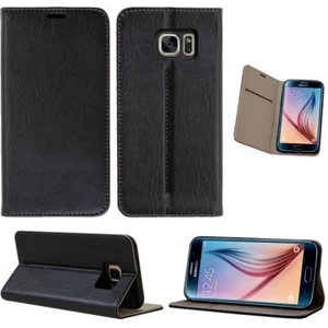 Leder Schutzhülle für Samsung Galaxy A5 S7 S8 S9  und Huawei P20 Cover Handy - Bild 1 von 12