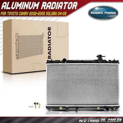 1x Radiador para Toyota Camry 2002-2006 Solara 2004-2008 L4 2,4 L transmisión automática. Foto 1 de 4