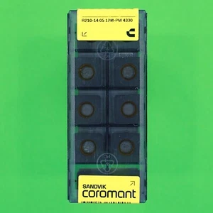 SANDVIK R210-14 05 12M-PM  4330  Wendeschneidplatten 10 Stück NEU - Picture 1 of 6