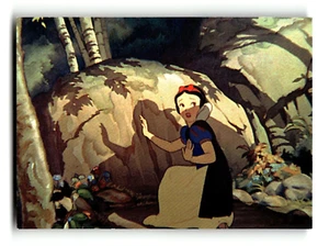 1993 Walt Disney Snow White & the Seven Dwarfs Trading Card #10 Obeying Orders - Picture 1 of 4