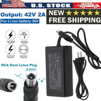 42V 2A Charger For Bird Lime-S Spin Xiaomi m365 Pro Segway Ninebot ES4