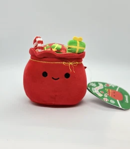 Squishmallows Christmas Squad Lowell der Spielzeugsack Kuscheln Stofftier Plüsch 4,5 Zoll - Bild 1 von 9