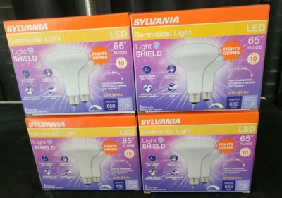 SYLVANIA LightSHIELD Germicidal LED Light Bulb 9W=65W Dimmable 2 Pack (4 Pack) - Image 1 of 2