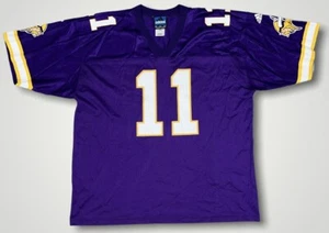 Vintage Daunte Culpepper Adidas NFL Minnesota Vikings Purple Jersey Men’s Sz 2XL - Picture 1 of 4